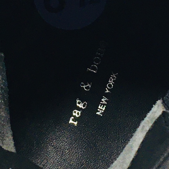 rag & bone boots silver Ankle Booties 38.5 NEW - Picture 8 of 8